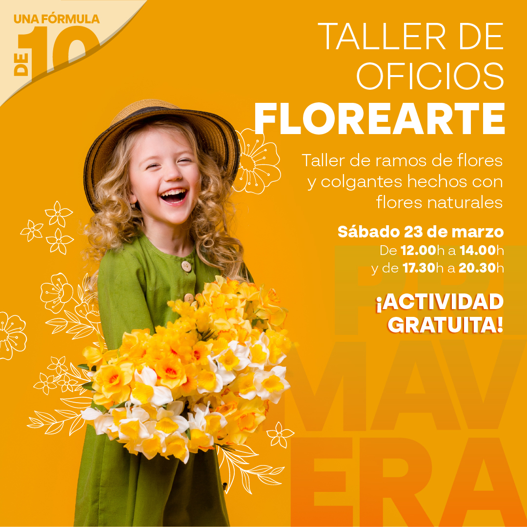 Taller infantil de florarte